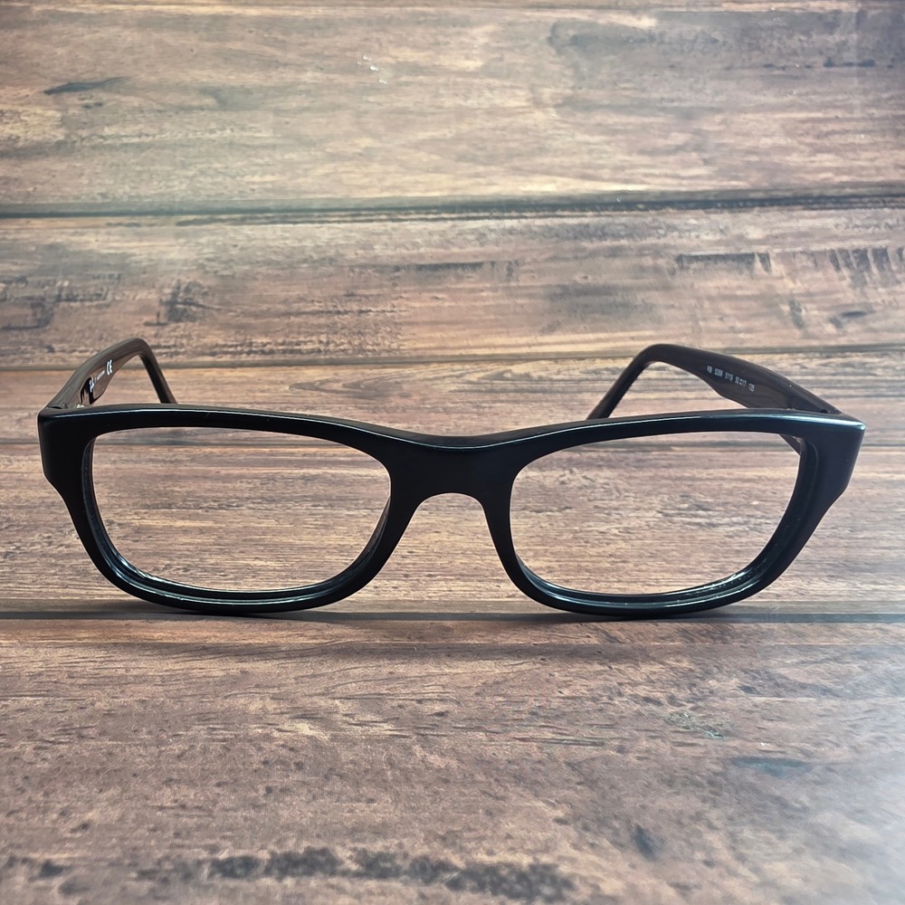 Ray-Ban RB 5268 5119 Black Square Eyeglasses Frames 50-17-135